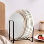 Подставка под тарелки Ringel Raum черная, 16*12.3*20.3 см (RG-027b)