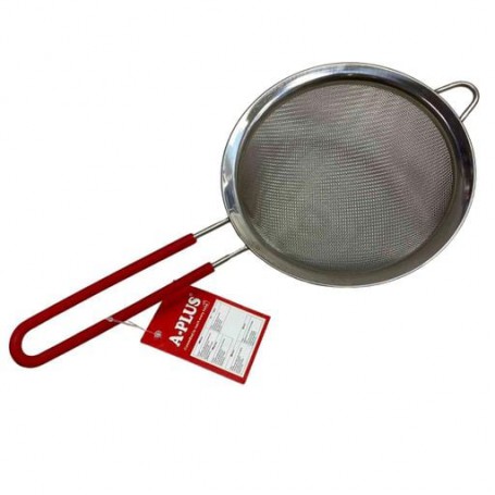 Сито з нержавіючої сталі з силіконовою ручкою 14 см A-PLUS 1273 (1037652)