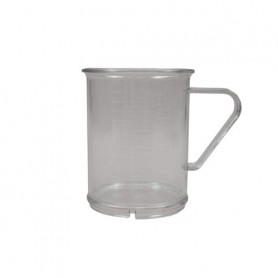 Кухоль-сито Winco полікарбонат 300 мл набір насадок 3 шт Прозорий (02205) (1037481)