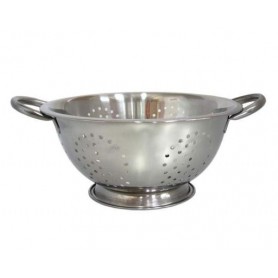 Дуршлаг Hendi Kitchen Line с двумя ушками и подставкой d28 см h13,5 см нержавейка (535202) (1117857)