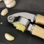 Пресс Измельчитель Давилка для чеснока Чесночница с деревянной ручкой (1158905)