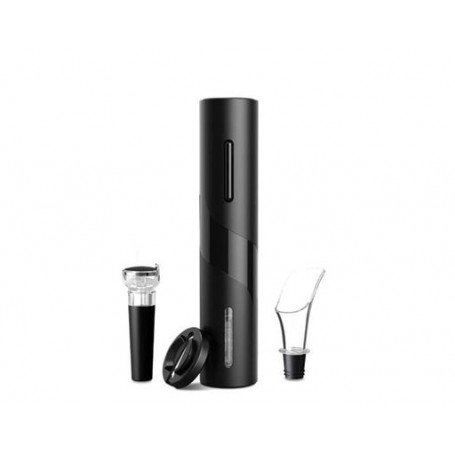 Электрический штопор для вина черный, открывалка для вина 5 Вт 21.5х4.8 см (1087677)