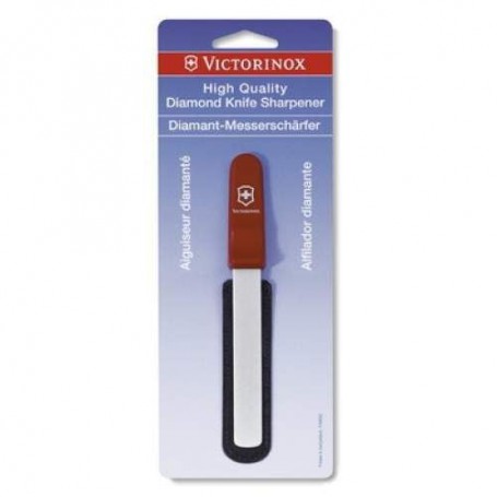 Кишенькова точила з алмазним покриттям Victorinox Червона (4.3311) (1039806)