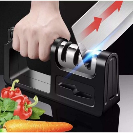 Точилка Мусат для ножей Knife Sharpen Черная (1158898)