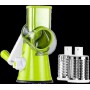 Універсальна механічна овочерізка мультислайсер TableTop TableTop Drum Grater 3 насадки (1756374727) (1048074)