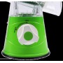 Універсальна механічна овочерізка мультислайсер TableTop TableTop Drum Grater 3 насадки (1756374727) (1048074)