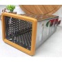 Четырехсторонняя терка A-Plus GR 1203 с деревянной ручкой из нержавеющей стали (1139339)