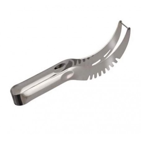 Ніж для нарізки кавуна та дині stainless steel 4643 Сріблястий (300982) (1047097)