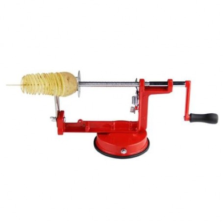 Машинка для спіральної нарізки картоплі Spiral Potato Slicer Red (3_04552) (1044017)