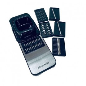 Тертка зі знімними насадками Kamille KM-3005 29.5х10.3х2 см 6 предметів (1043965)