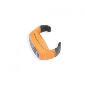 Тертка для імбиру, цедри цитрусових, часнику 7*5*5,5*7 оранжева см Maestro MR-1165 (1043946)