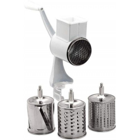 Терка универсальная Kamille механическая ручная с 4-мя насадками (1165910)