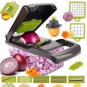 Ручной мультислайсер 14в1 Kitchen Ideas Veggie Slicer HA-347 многофункциональная овощерезка с контейнером (1139468)