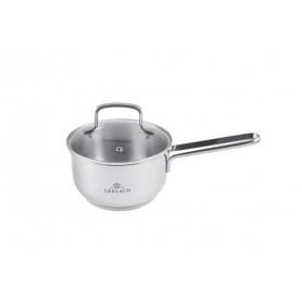 Ковш с крышкой 1,5 л ⌀16 см Gerlach Серебристый (2000002671527) (1093662)