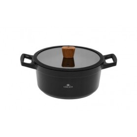 Кастрюля с крышкой 4,5 л ⌀24 см Gerlach Черный (2000002671428) (1093258)