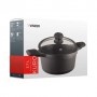 Кастрюля 3,7 л Vinzer Kuro Induction Line индукционное дно литой алюминий (. 50428) (1154473)