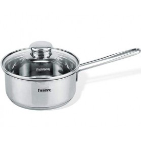 Ковш BAMBINO 900мл со стеклянной крышкой Fissman (1174254)