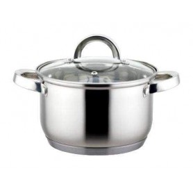 Кастрюля Mystery 1.5л со стеклянной крышкой Kamille (1174231)