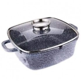 Каструля з кришкою Benson BN-321 5.1 л Чорний (200797) (1038701)