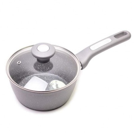 Ківш Kamille 4279 зі скляною кришкою, антипригарне покриття (1038795)