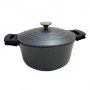 Каструля з кришкою 4,5 л 24*11,5 см Kamille KM-4461 (1039555)