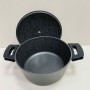 Каструля з кришкою 4,5 л 24*11,5 см Kamille KM-4461 (1039555)