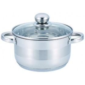 Каструля з нержавіючої сталі з кришкою Benson BN-219 3.5л (1038758)