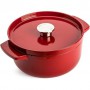 Каструля чавунна з кришкою KitchenAid Cast Iron 3,3 л червона CC006057-001 (1088926)