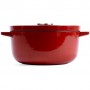 Каструля чавунна з кришкою KitchenAid Cast Iron 3,3 л червона CC006057-001 (1088926)