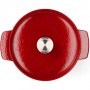 Каструля чавунна з кришкою KitchenAid Cast Iron 3,3 л червона CC006057-001 (1088926)