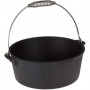 Чавунна каструля-гриль з кришкою BBQ Line 3,5 л Чорний (518833) (1159483)