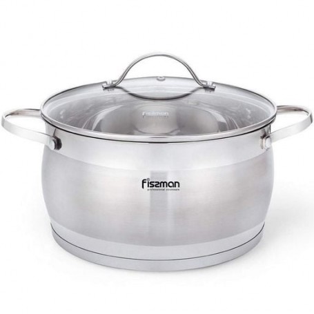 Каструля з кришкою Fissman Fabiana 18x10,5 см/2,6 л 5357 (1070444)