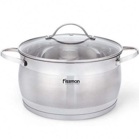 Каструля з кришкою Fissman Fabiana 20x11,5 см/3,6 л 5358 (1070443)