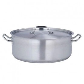 Кастрюля FoREST низкая с крышкой 5л d24 см h11 см нержавейка (302411) (1117320)