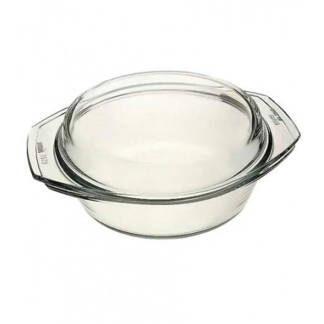 Кастрюля 1,5л Simax Color круглая с крышкой термостойкое стекло (. 6106-6116) (1164066)