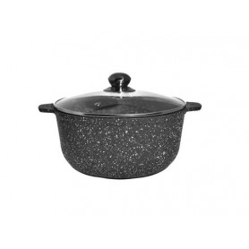 Кастрюля с крышкой 5л с антипригарным покрытием АS10053 (998164) (1094781)