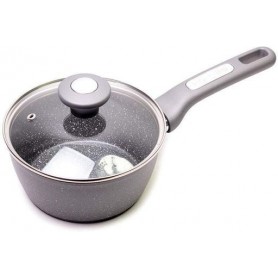 Ковш Grey Gotland Ø18см со стеклянной крышкой Kamille (1167400)