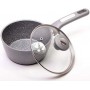 Ковш Grey Gotland Ø18см со стеклянной крышкой Kamille (1167400)