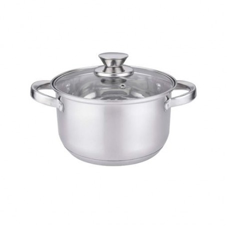 Кастрюля 4,7 л Krauzer Constant plus 22 см нержавеющая сталь (. 78017) (1159923)