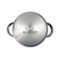 Кастрюля 6,5 л Krauzer Constant plus 24 см металлик нержавеющая сталь (. 78019) (1159827)