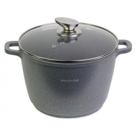 Кастрюля Landes Grey с литыми алюминиевыми ручками Ø24х16,5 см Kamille (2000002654667) (1093725)