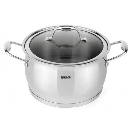 Кастрюля Miranda индукционная Ш20 Fissman (2000002655206) (1093208)