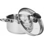 Кастрюля Elegance из нержавеющей стали Ø20хØ18,5х10 см Fissman (2000002655305) (1093770)