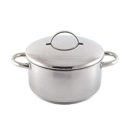 Кастрюля Venera индукционная со стальной крышкой Ø16х8 см Fissman (2000002655176) (1093681)