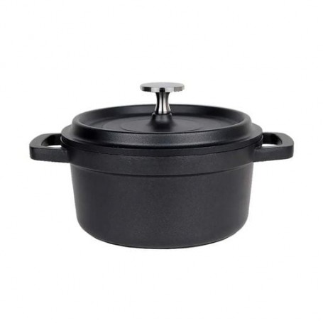 Кастрюля 1,5 л Kamille France 16х8 см черный литой алюминий (. 4450) (1183854)