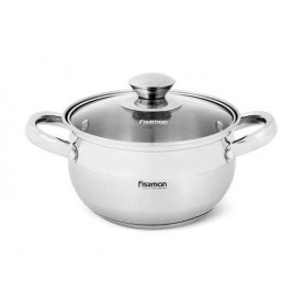 Кастрюля Prime из нержавеющей стали Ø14х8,5Ø11,5 см Fissman (2000002655398) (1181341)