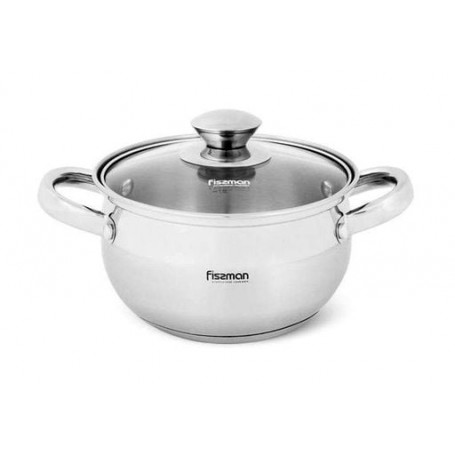 Кастрюля Prime из нержавеющей стали Ø14х8,5Ø11,5 см Fissman (2000002655398) (1181341)