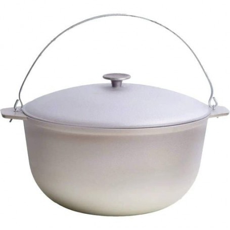 Котел туристичний для багаття Talko Сріблястий 3 л (1039343)