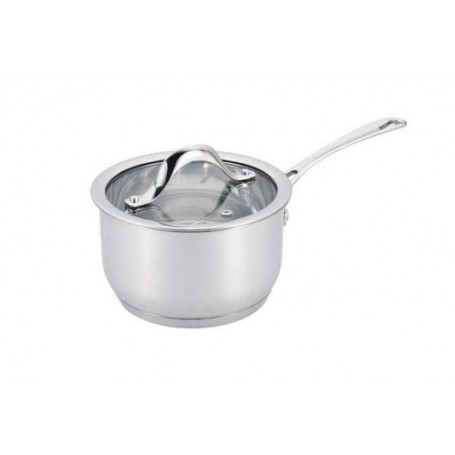 Ківш із нержавіючої сталі з кришкою 1,6 л Lessner 55877-16s (1038947)