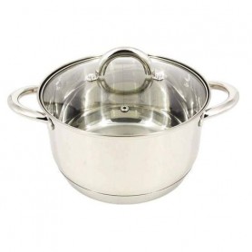 Каструля з кришкою A-PLUS 2159 4.7 л Сталевий (1039424)